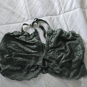 Green Lace Bralette